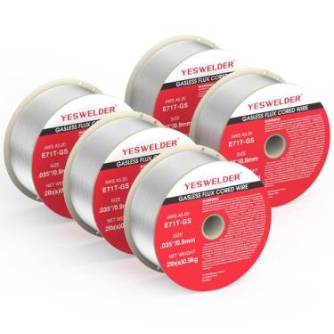 Imagem de Fio de soldagem YESWELDER Gasless Flux Core Mild Steel E71T-GS