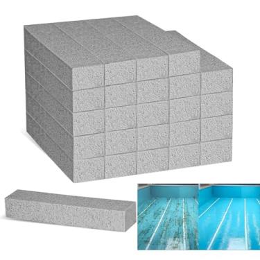 Imagem de Emycool Pacote com 25 pedra-pomes para limpeza de piscina, pedra-pomes para limpeza de forno, fogão, churrasqueiras, piscinas, pias