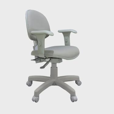 Imagem de Cadeira Giratoria Zeus Executiva Back System Base Cinza ce Cinza