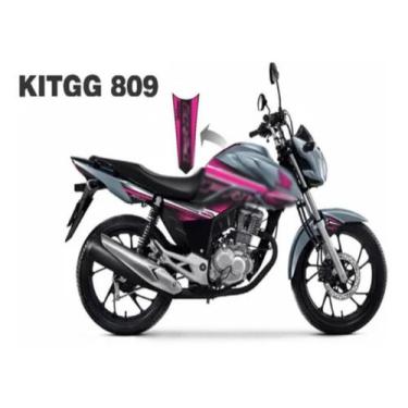 Imagem de Adesivo Kit Personalizado Cg160 Fan Ano 20 - Kitgg809 - Resitank
