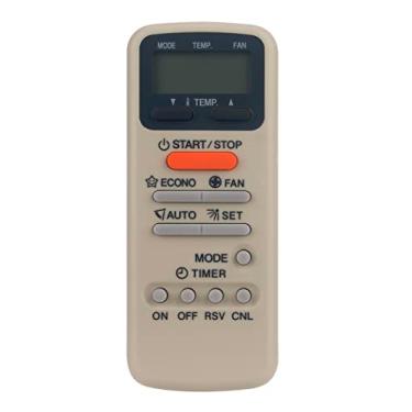Imagem de AULCMEET Substitua o controle remoto AC compatível com o controle remoto de ar condicionado Toshiba WC-E1NE WH-E1BE WC-E1BE WH-D9S KT-TS1