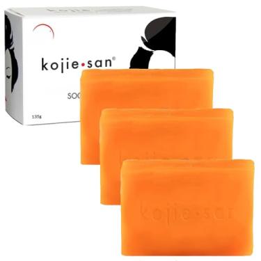 Imagem de Kojie San Sabonete Clareador De Pele - Sabonete Original De Ácido Kójico Que Reduz Manchas Escuras, Hiperpigmentação E Cicatrizes Com Óleo De Coco E Melaleuca - 135G X 3 Barras