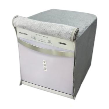 Imagem de CAPA LAVA LOUÇAS BRASTEMP 8 SERV. BFL08BB IMPERMEÁVEL FLEX (Cinza)