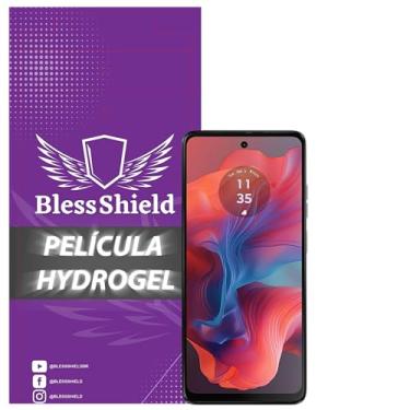 Imagem de Película Hd Premiun Compatível Com Motorola Linha Moto G - Hydrogel BlessShield Cobertura Total (Moto G04)