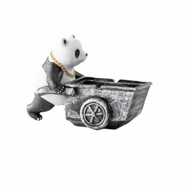 Imagem de Cinzeiro de mesa criatividade com tampa bonita modelado para mulheres na moda divertido simples material de resina para fumar para uso doméstico escritório ornamentos (tamanho: B)