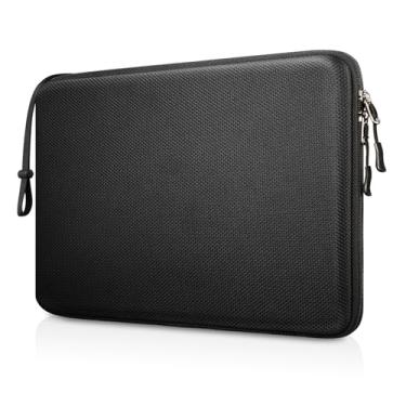 Imagem de Fintie Capa rígida para laptop de 35.6 cm para notebook HP, Dell, Lenovo, Acer Ultrabook, resistente à água, à prova de choque, EVA para transporte de computador, Chromebook Bag, preta