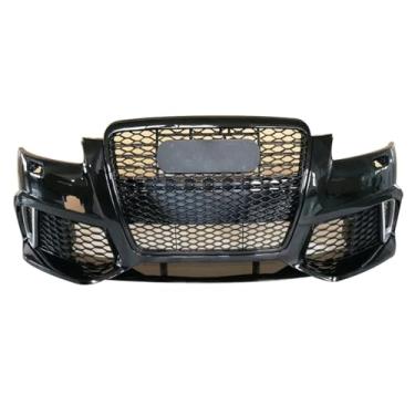 Imagem de Qualidade Rs6 Grille A6 S6 RS6 Estilo Pára-choques dianteiro com grade Kits de carroceria de carro compatíveis para 2005 2006 2007 2008 2009 2010 2011