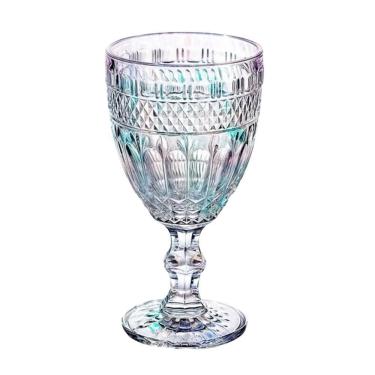 Imagem de Taça De Vidro Furtacor Ametista Rainbow Luxo 340ml Em Casa Tem
