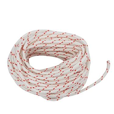 Imagem de Fio de arranque de bobina de reboque FLYPIG 10 metros (diâmetro: 3,0 mm) cabo de puxar 0000 195 8200 para Husqvarna STIHL 017 018 019T 021 023 025 FR350 FR450 MS170 180 210 230 250 Poulan Briggs Stratton cortador de grama