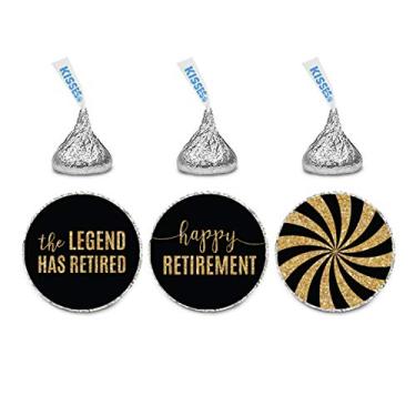 Imagem de Coleção Andaz Press New Event Kisses, Retirement Black Gold