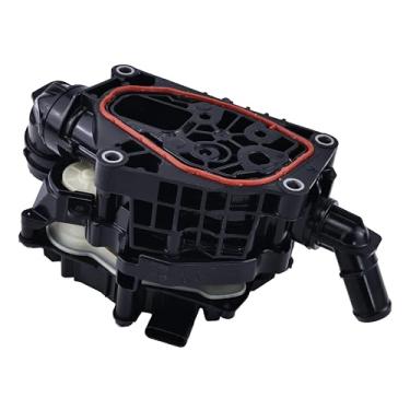 Imagem de YLQASOON Conjunto de carcaça do termostato do motor 25600-2J100 compatível com Hyundai 2021-2023 Hyundai Kona (2.0L) 2021-2023 Hyundai Elantra Sedan (2.0L)