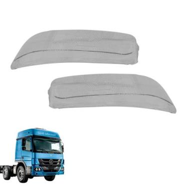 Imagem de Lente Farol MercedesBenz Atego Vidro Nino Lado Direito - Nino Faróis