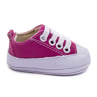 Imagem de Tênis Infantil Casual, Primeiros Passos, Recém-Nascido Bebê (Rosa, BR, Bebê, Numérico, 17)