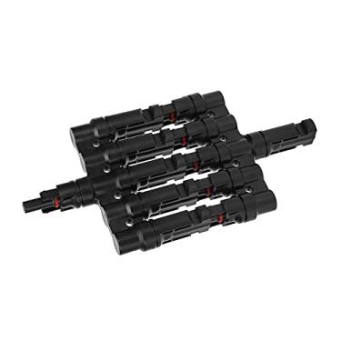 Imagem de Conector de Ramificação 5t 6 Vias de Cabo Fotovoltaico Painel de Energia Solar de Conexão IP67 Tinta de Cobre à Prova D'água [Uso Ao Ar livre]