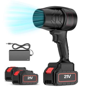 Imagem de Secador de Ar Automotivo, Soprador de Folhas Sem Fio Poderoso e Portátil, Para Limpeza De Calhas, Neve, Jardinagem E Uso Industrial