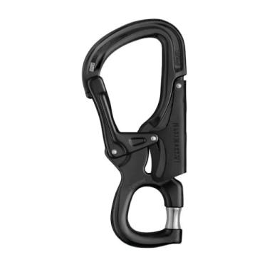 Imagem de Eashook Open - Mosquetao Com Ponto De Conexao Cor Preto - Petzl