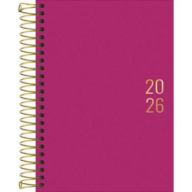 Imagem de Agenda Executiva Espiral Diária 12,9 x 18,7 cm Napoli Feminina Tilibra