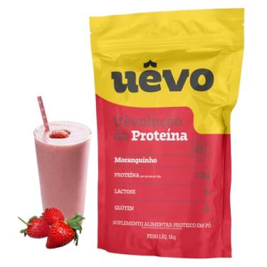 Imagem de Albumina Uêvo Sabor Surpreendente Morango Refil 1kg