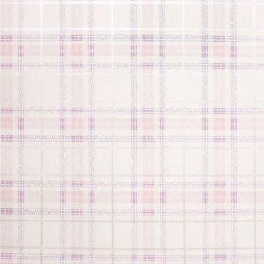 Imagem de Papel De Parede All Kids Xadrez Rosa H2910804 Rolo 10m X 0,53m