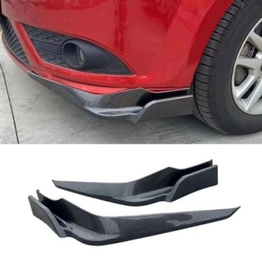 Imagem de Kit de carroceria de spoiler difusor de para-choque dianteiro de carro para Civic 11ª geração protetor de para-choque acabamento de canto acessórios de carro (preto brilhante)