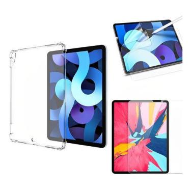 Imagem de Capa Tpu + Película Para iPad Air 5 A2588 A2589 A2591 10.9'' - NoBrand