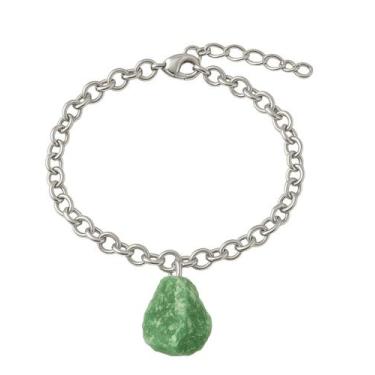 Imagem de Pulseira de Quartzo Verde - Cristal Natural, Prata 925