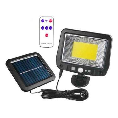 Imagem de Lampada Energia Solar Branco Frio Com Controle Fotocélula - Home Goods