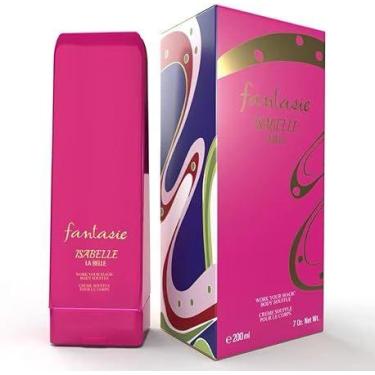 Imagem de Creme Hidratante Feminino Fantasie Isabelle La Belle, 200ml, Alta Fixa