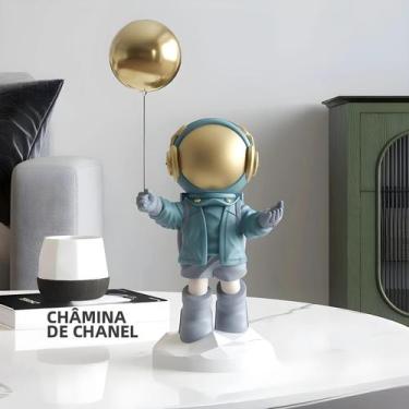 Imagem de Estatueta De Astronauta Decoração De Sala De Estar Decorações Para Cas