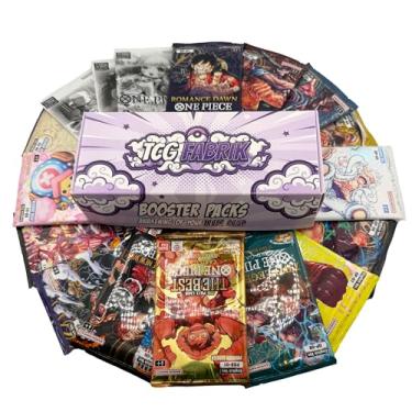 Imagem de One Piece Cards Mystery Pack Bundle | 6+ English Booster Packs | Custom Promo Card | Guaranteed 1 Rare Pack | One Piece TCG Gift for Collectors & Anime Fans