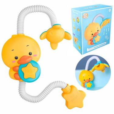 Imagem de Ducha Baby Patinho Para Bebê Patinho Portátil Para Banho Duchinha Elet