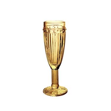 Imagem de Conjunto 6 Taças para Champagne de Vidro Empire Lyor Âmbar 170Ml
