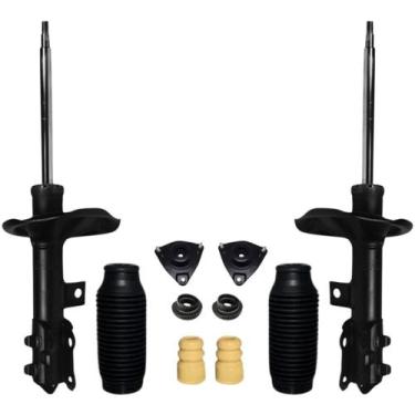 Imagem de Par Amortecedor Dianteiro Kayaba+Kit Coifa Cerato 2010 2011, DIANTEIRO