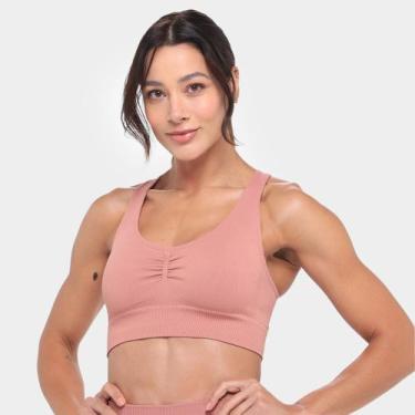 Imagem de Top Selene Nadador Feminino, Bege, G
