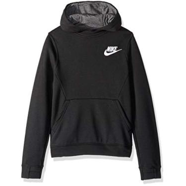 Imagem de Moletom com capuz Nike Sportswear Boys Club, Black/Charcoal Heather/White, Large