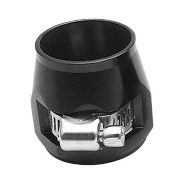 Imagem de Braçadeira De Acabamento Para Mangueira De Combustível De Alumínio Par