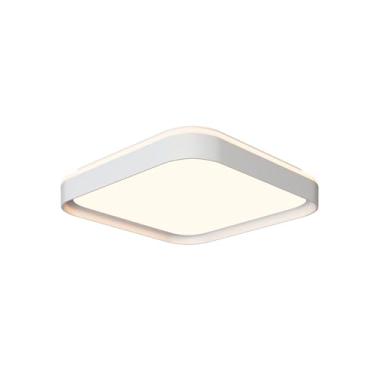 Imagem de Plafon Toronto Quad 30cm 24w Branco/Branco | LY-8821BS BC+BC