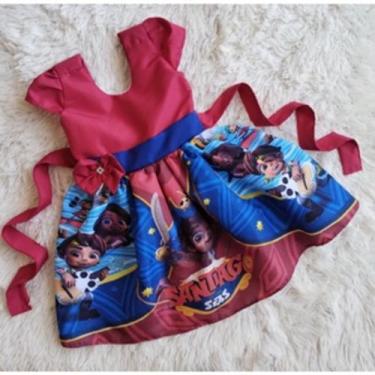 Imagem de Vestido Infantil Temático Simples Santiago - EDYNHOKIDS, 01 ANO A 02 A