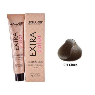 Imagem de Coloração Tintura Extra Color Salles Profissional 60g, 0.1