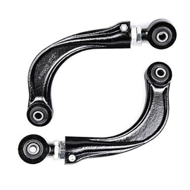 Imagem de AUQDD 2 peças K100002 suspensão profissional ajustável traseiro superior braço de controle conjunto compatível com Ford C-Max Foco de escape 3 5 Volvo C30 C70 S40 V50 45K0187