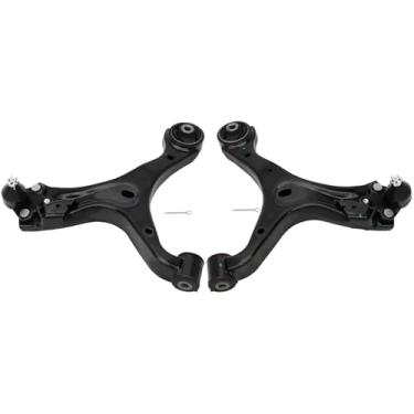 Imagem de IRONTEK 2 peças de braço de controle inferior dianteiro com junta esférica para Honda Civic 2012 2013 2014 2015, para Acura ILX 2013 2014 2015, K622038, K622039, kit de suspensão do lado do motorista