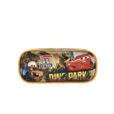 Imagem de Estojo Duplo Carros R1 - Xeryus, Azul