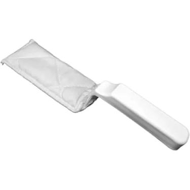 Imagem de Espátula Limpa Box Banheiro, Vidros e Portas de Correr com Refil Microfibra Reutilizável