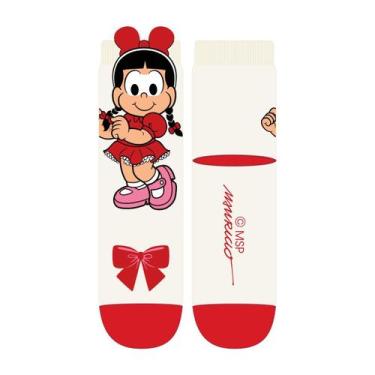 Imagem de Meia Infantil 3D soquete Rosinha - Turma do Chico Bento - Cia das Meia