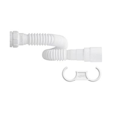 Imagem de Sifão Sanfonado Extensível Censi 74cm Branco