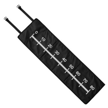 Imagem de KTZCTPCA Tapete de medição de peixe à prova d'água, régua de peixe com bolsa de armazenamento, grande tapete de limpeza de peixe antiderrapante de 95,5 x 28 cm que prende o peixe, tábua de corte