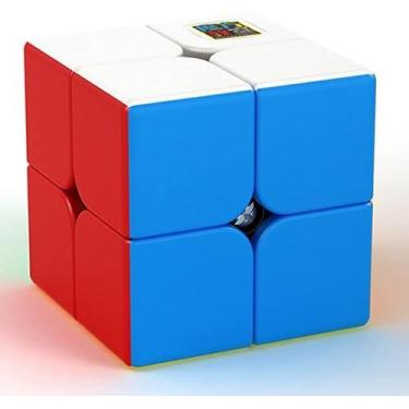 Imagem de Puzzle Cube Bokefenuo Moyu Meilong 2x2 sem adesivo para crianças