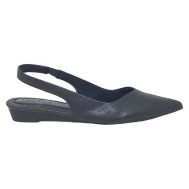 Imagem de Sapato Slingback Usaflex Bico Fino AM0405 - Preto - 35