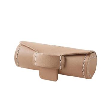 Imagem de Zialofi Mini bolsa de batom de PU para mulheres, presentes, pequena, resistente a arranhões, organizador de cosméticos, Damasco