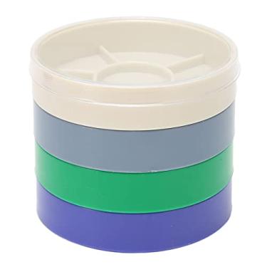 Imagem de Zhjvihx ASSISTIR OBSERTAMENTO DE PEÇAS, Caixa DE Armazenamento DE Relógios à Prova DE Poeira Resistente Ao Impacto Caixa DE Armazenamento Grande Capacidade DE 5 Camadas Fácil DE Limpar para o Colar